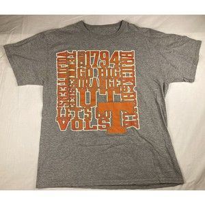 Tennessee Volunteers Multiple Motto T-Shirt Men's Size L (?) Let's Go Vols!